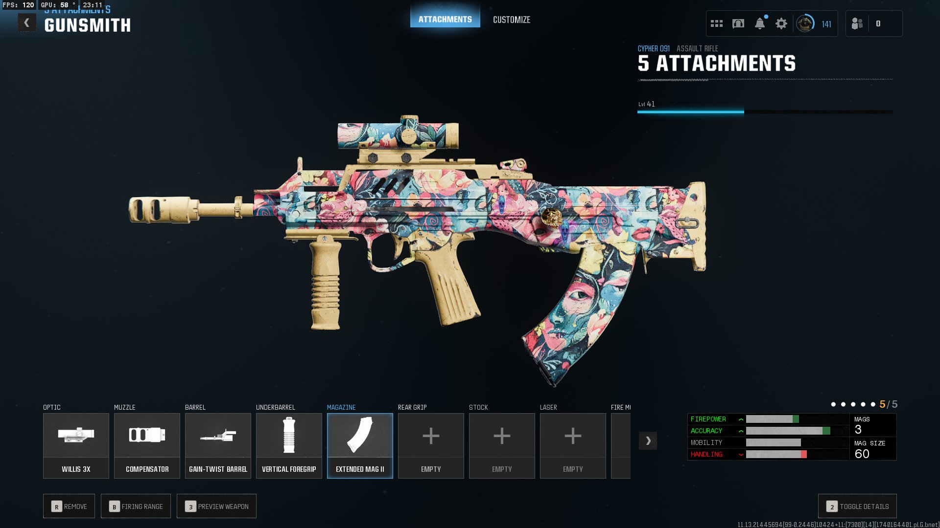 onetwoDom Call of Duty: Warzone Cypher 091 Build