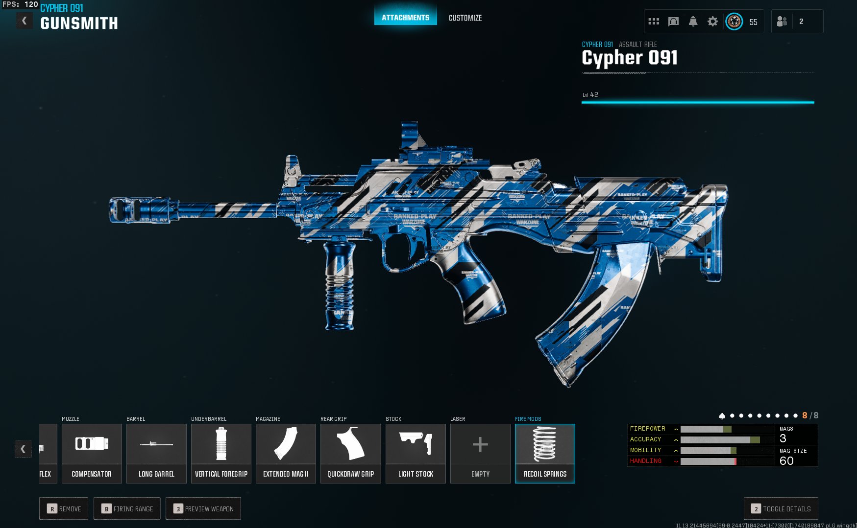 ramzesiowz twitch Call of Duty: Warzone Cypher 091 Build
