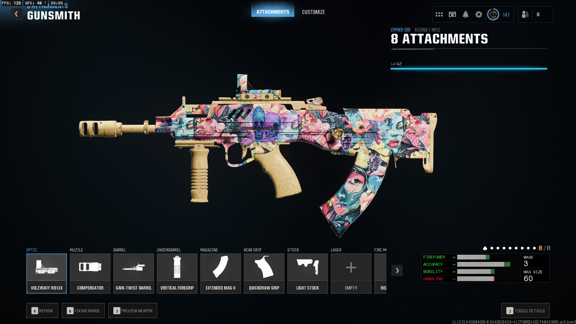 onetwoDom Call of Duty: Warzone Cypher 091 Build