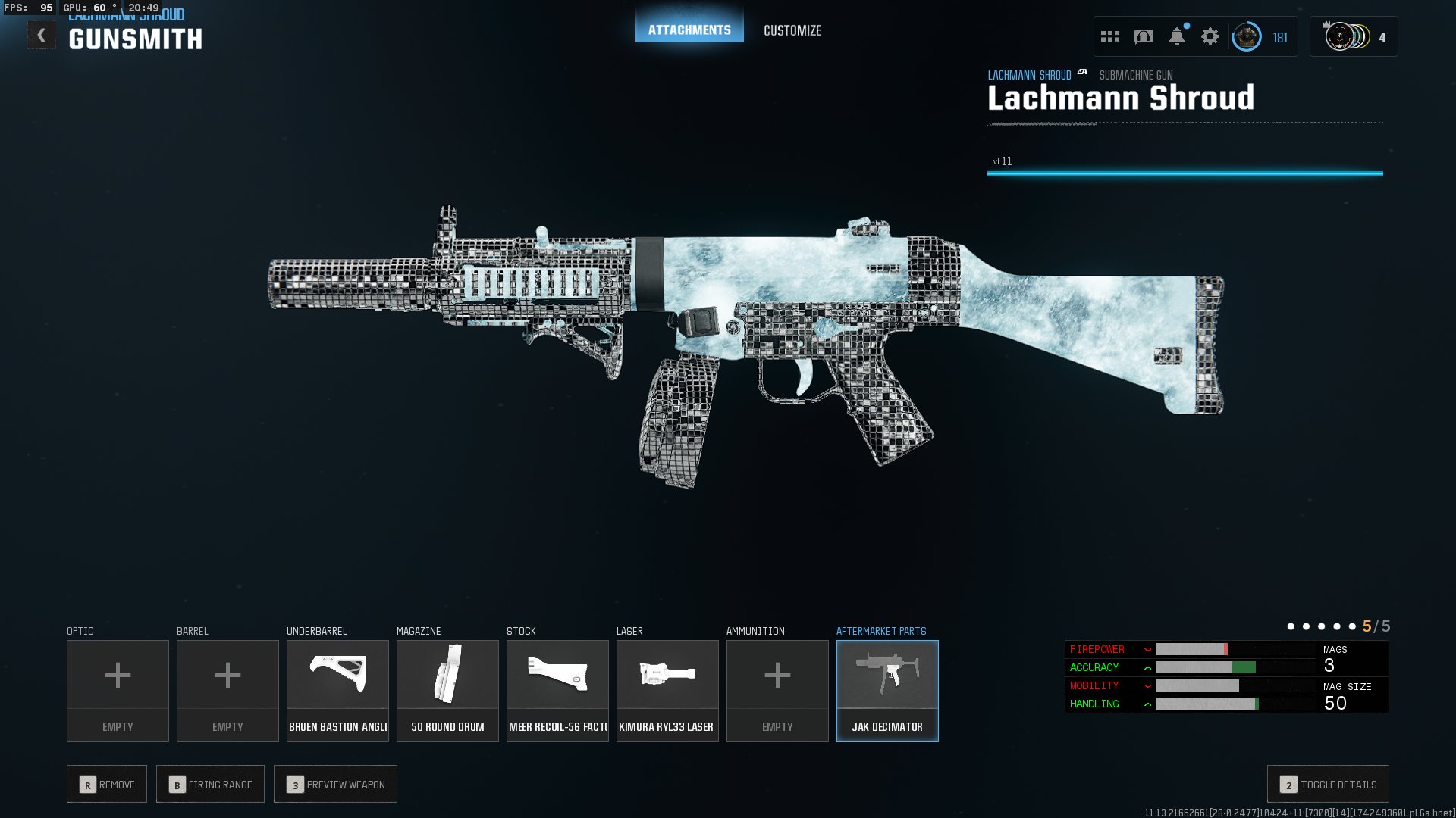 onetwoDom Call of Duty: Warzone Lachmann Shroud Build