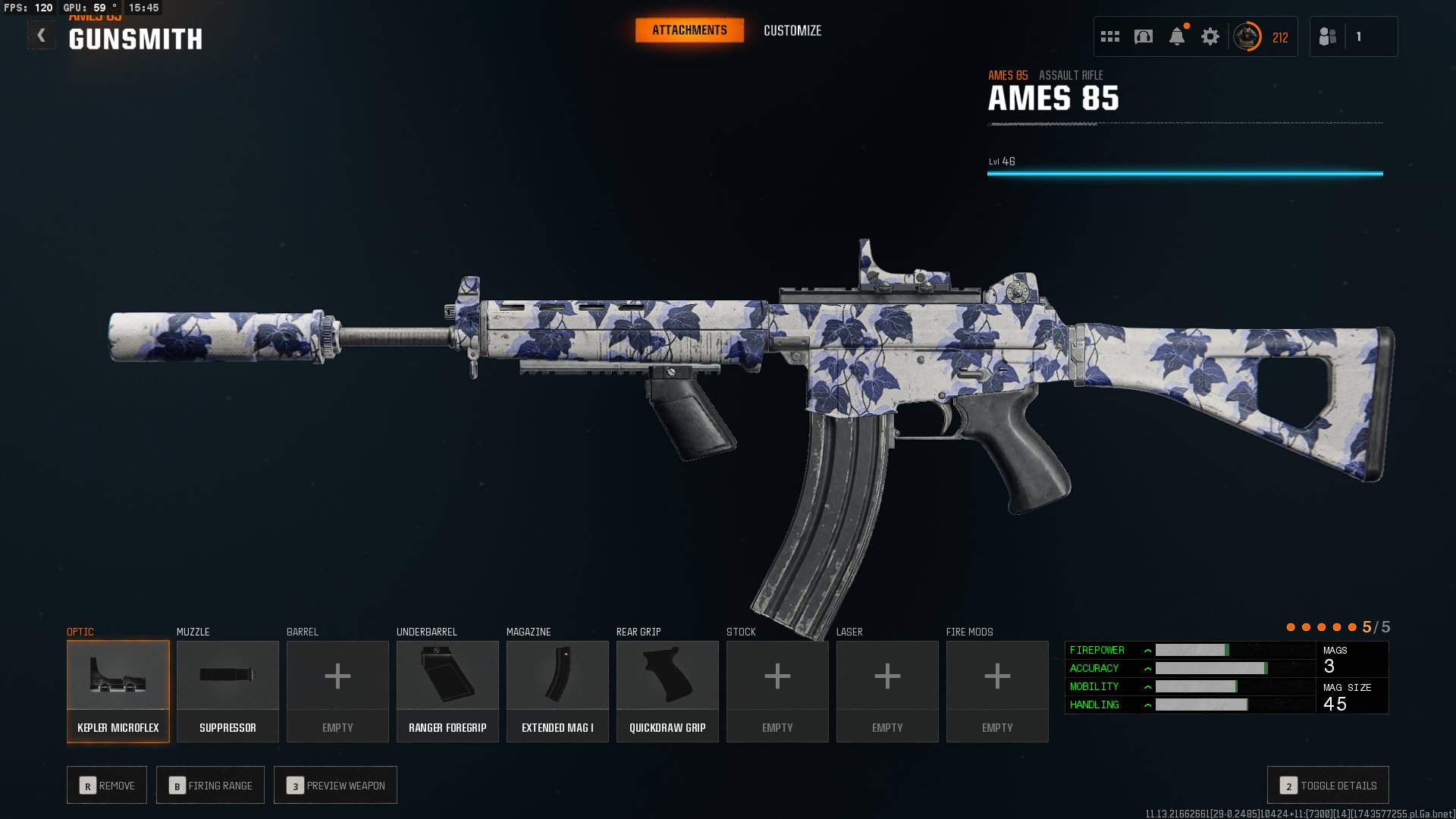 onetwoDom Call of Duty: Black Ops 6 AMES 85 Build