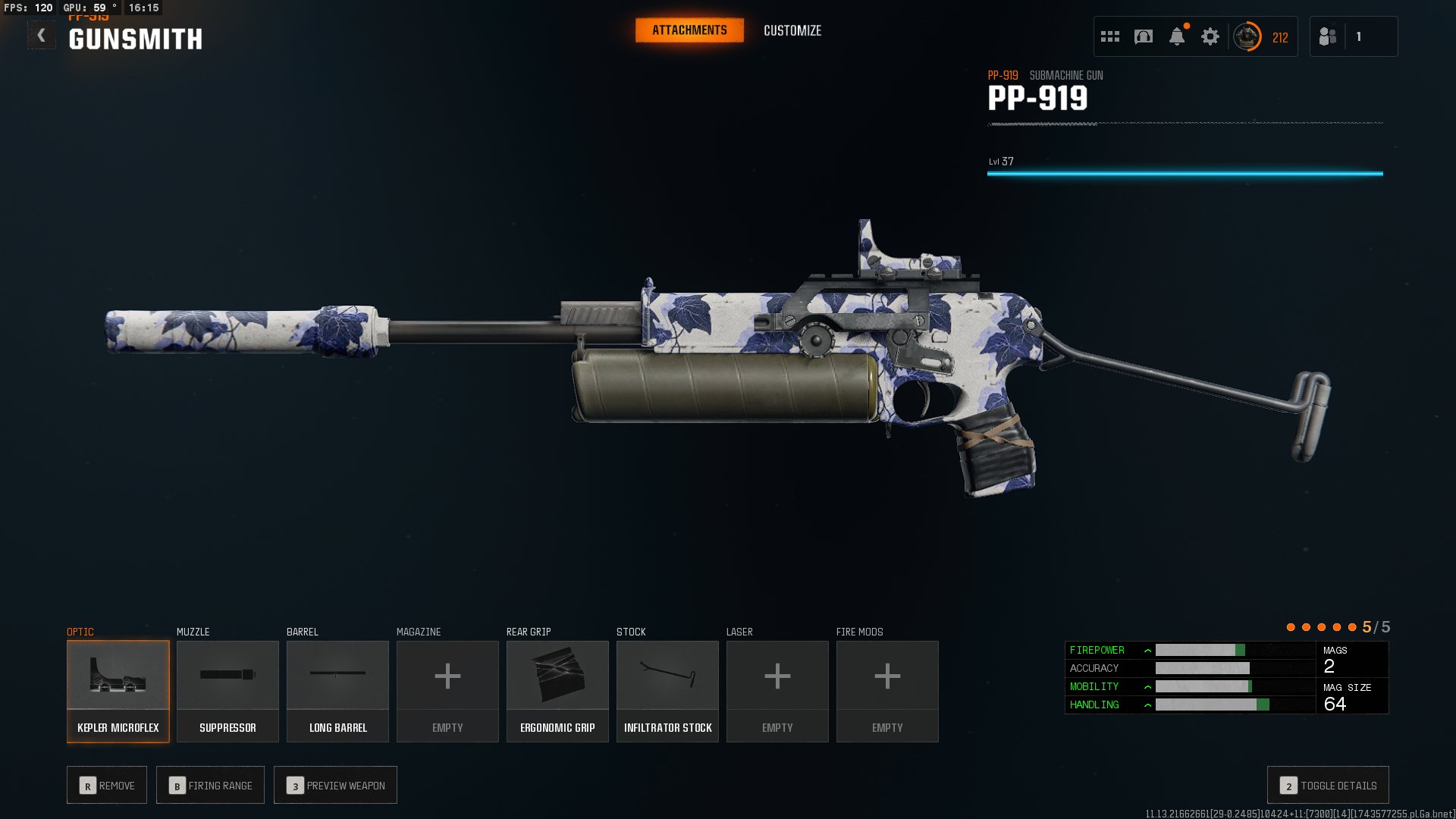 onetwoDom Call of Duty: Black Ops 6 PP-919 Build