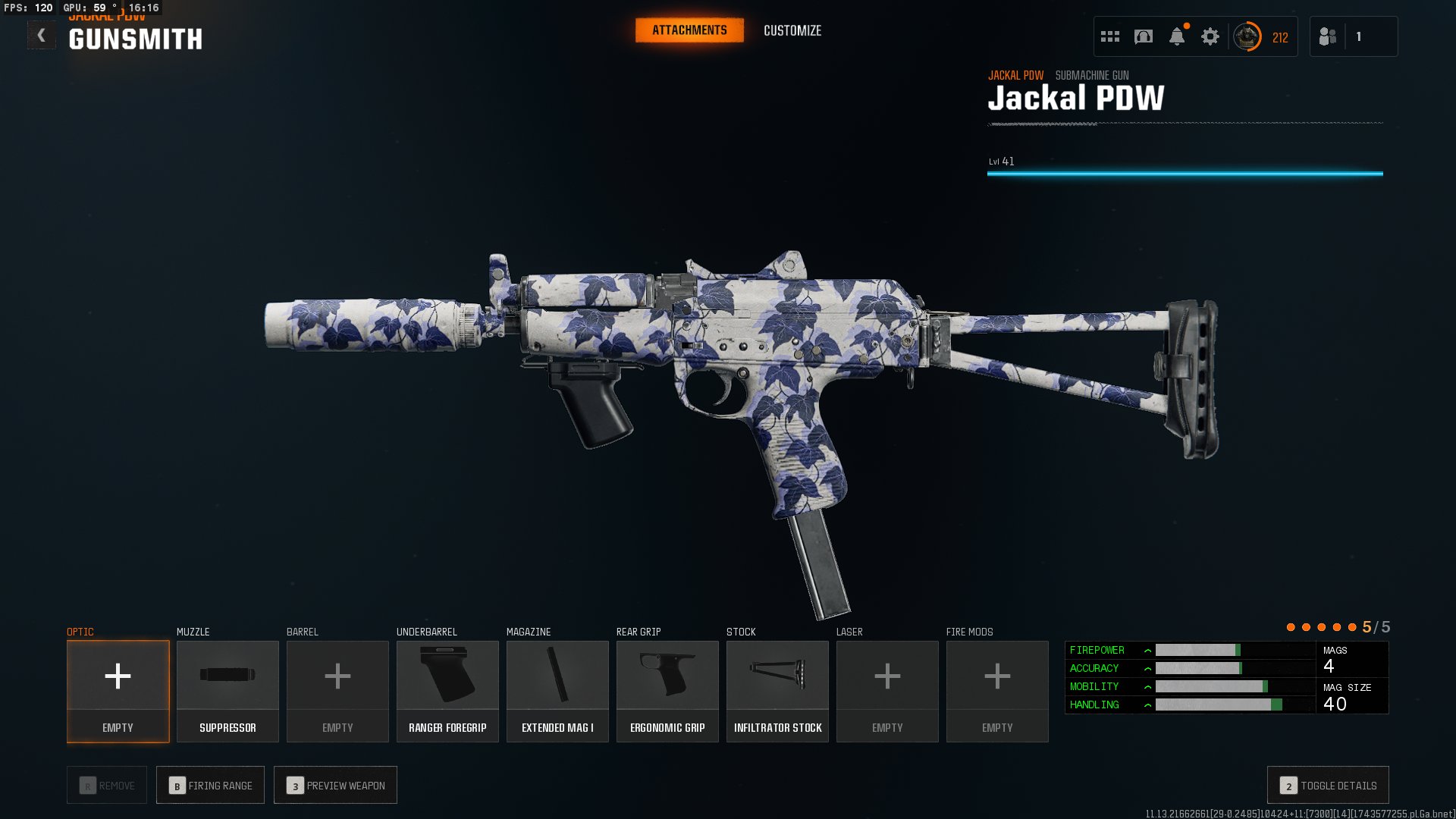 onetwoDom Call of Duty: Black Ops 6 Jackal PDW Build
