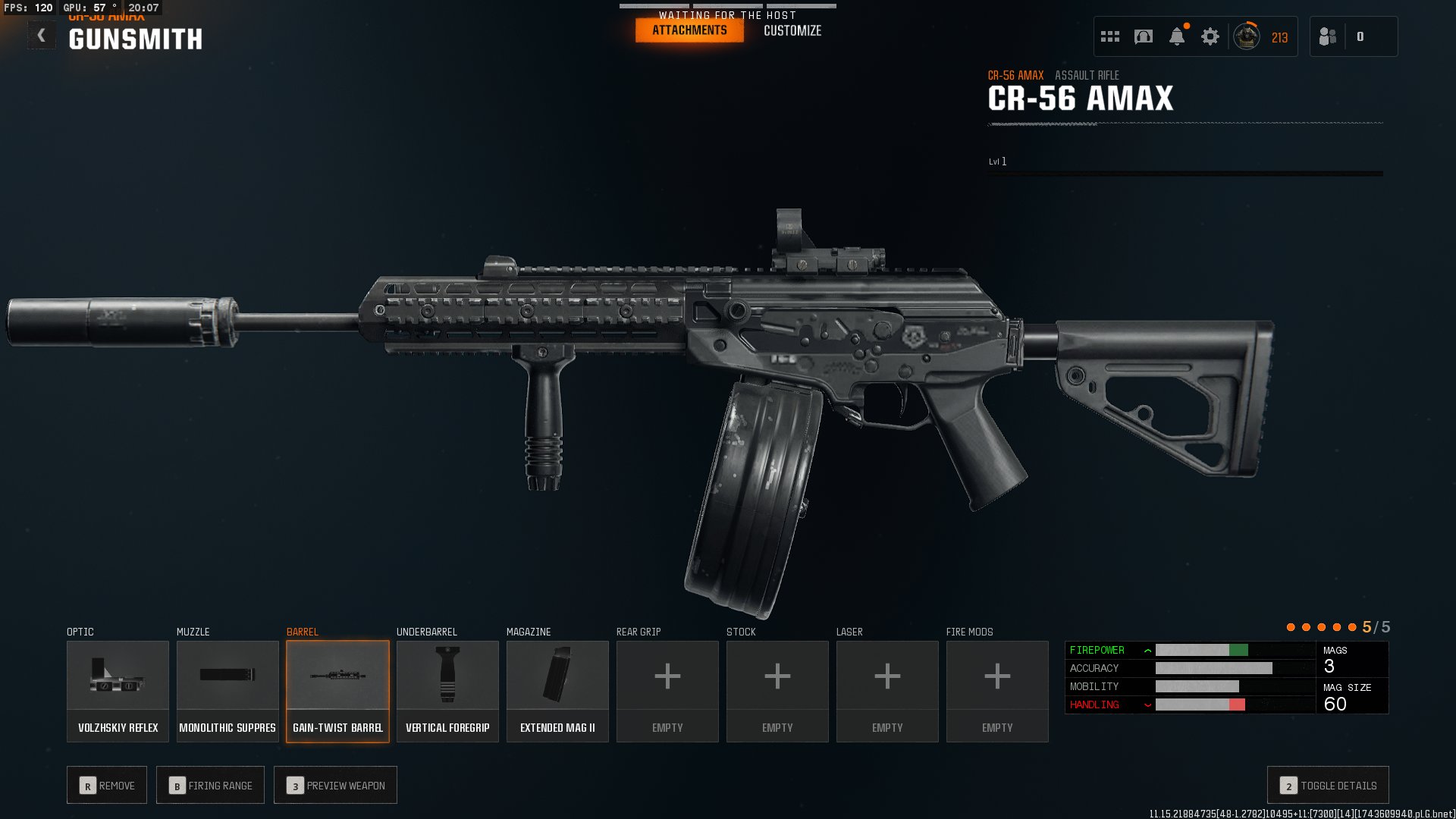 onetwoDom Call of Duty: Warzone CR-56 AMAX Build