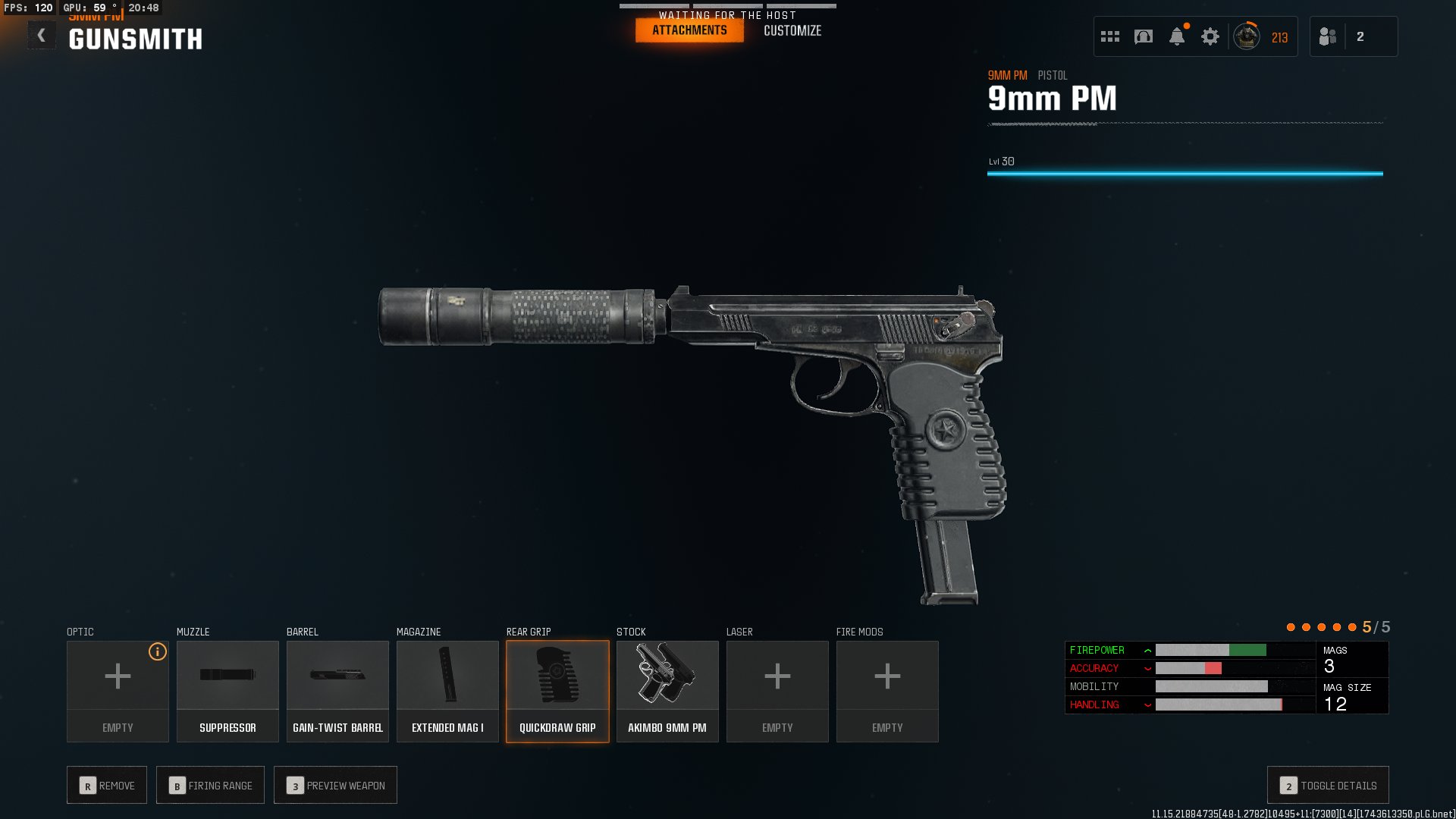Call of Duty: Black Ops 6 9mm PM