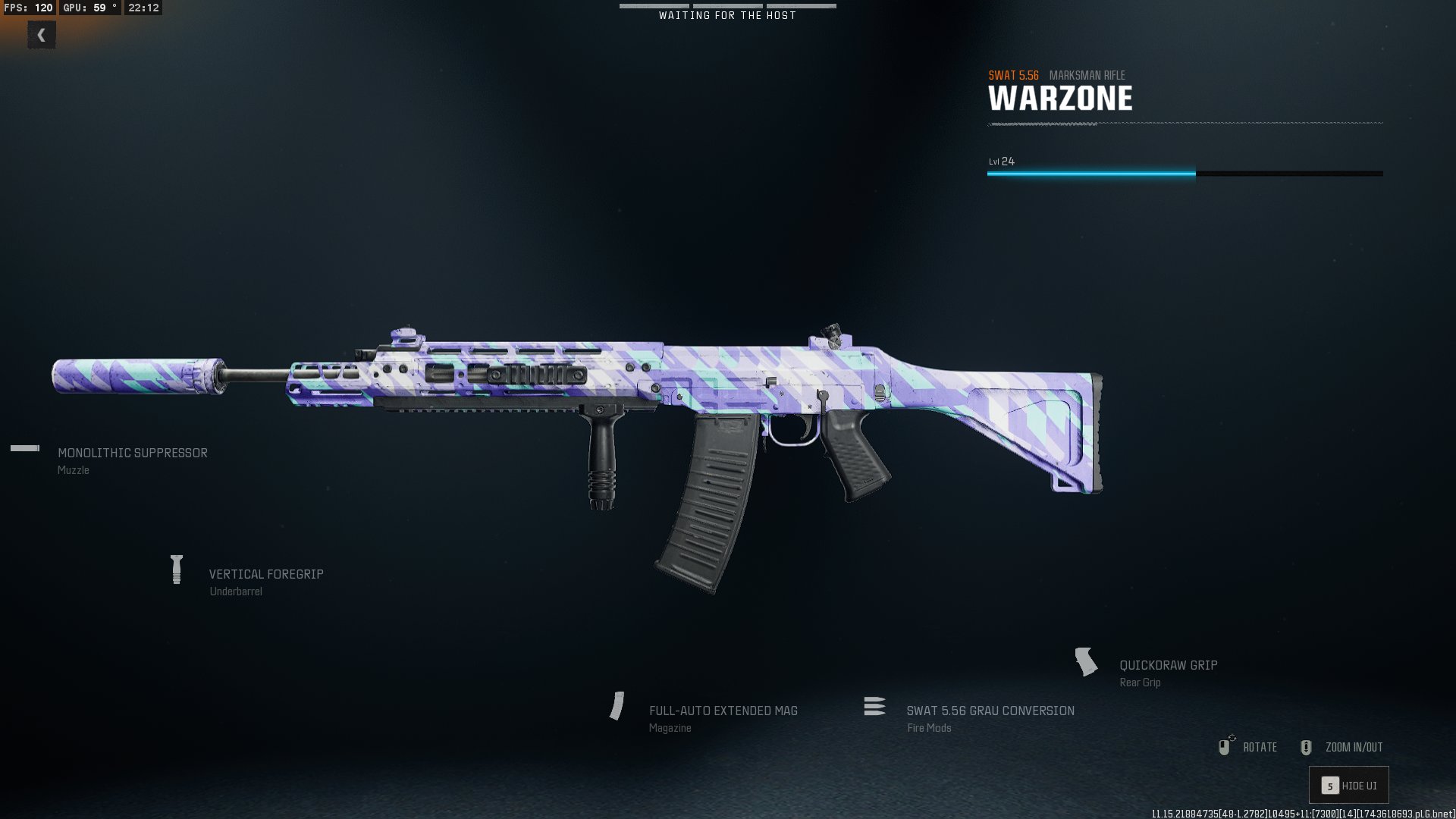 onetwoDom Call of Duty: Warzone SWAT 5.56 Build