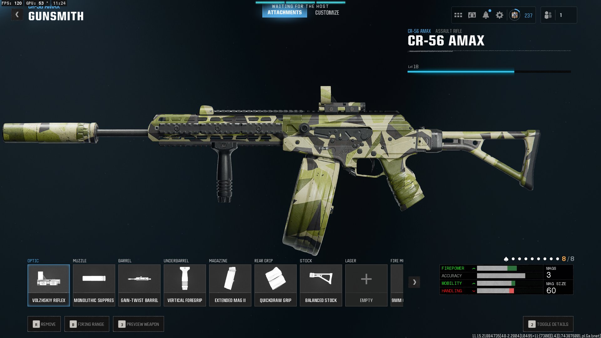 onetwoDom Call of Duty: Warzone CR-56 AMAX Build