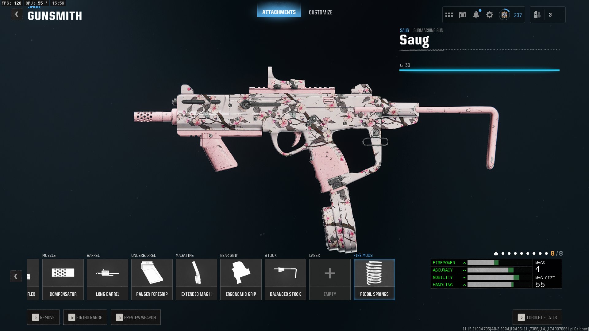onetwoDom Call of Duty: Warzone Saug Build