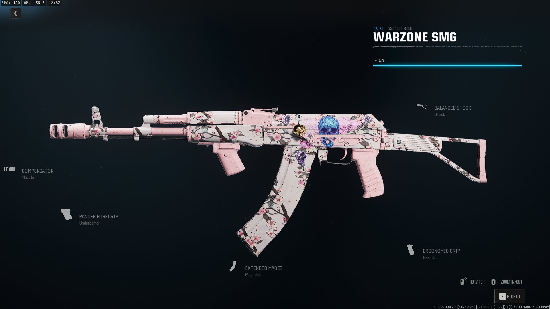 onetwoDom Call of Duty: Warzone AK-74 Build