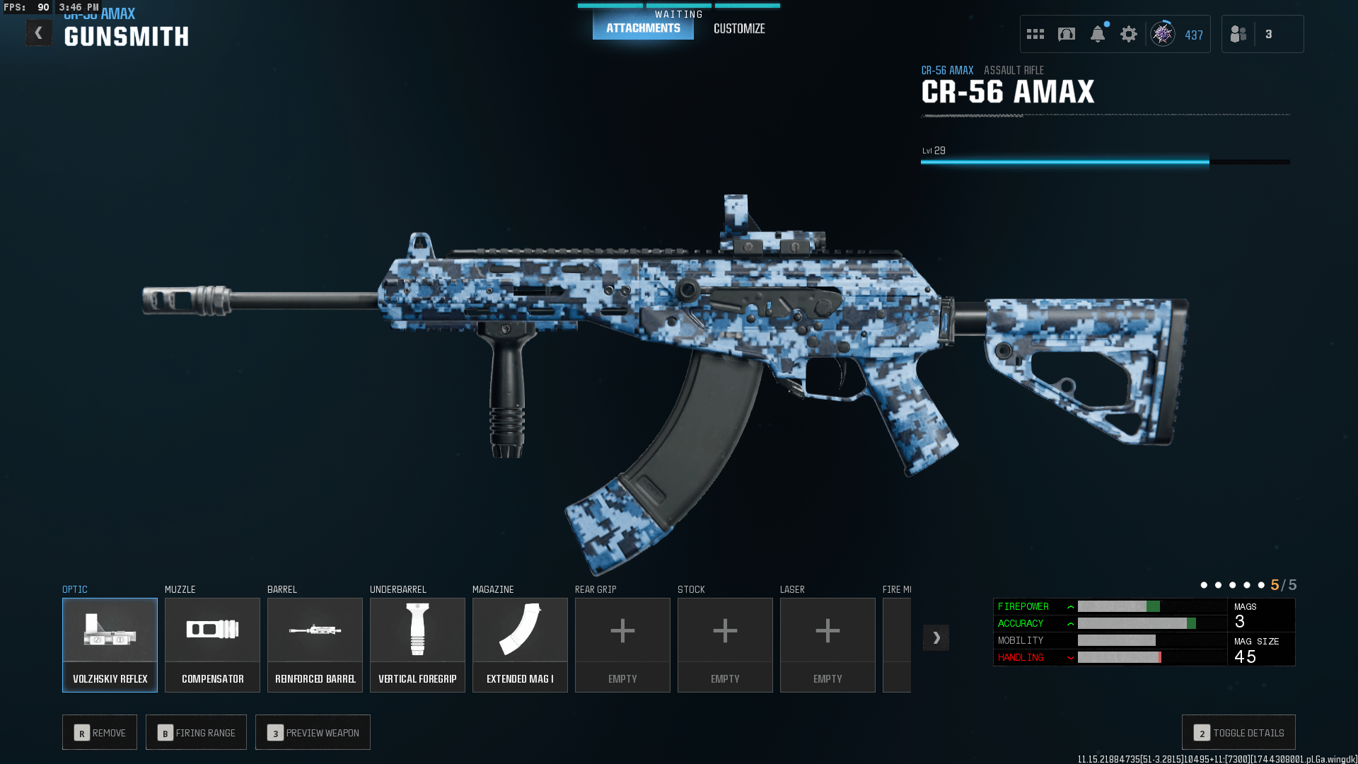 hedgy Call of Duty: Warzone CR-56 AMAX Build