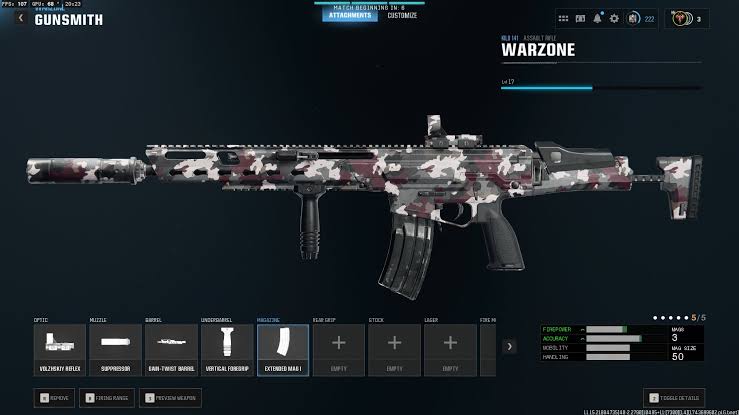 Call of Duty: Warzone RAM-7
