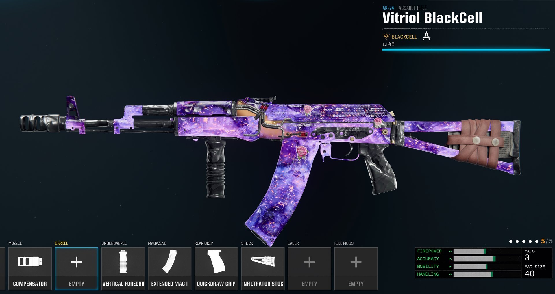 Grenader24 Call of Duty: Warzone AK-74 Build