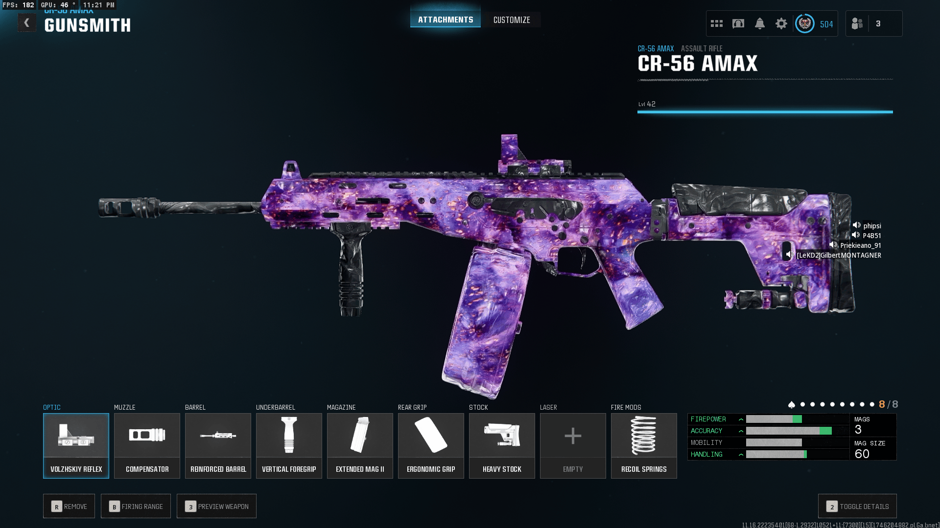 xzoz Call of Duty: Warzone CR-56 AMAX Build