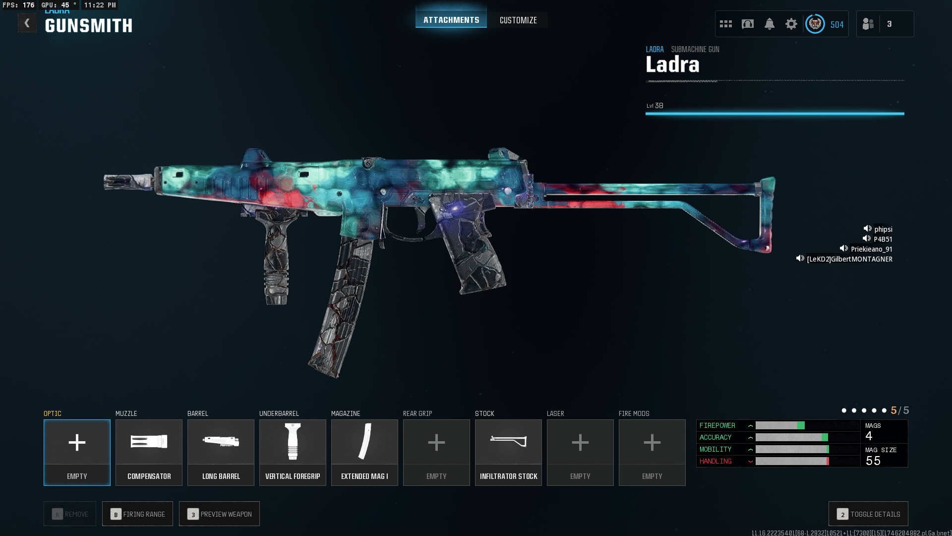 xzoz Call of Duty: Warzone Ladra Build
