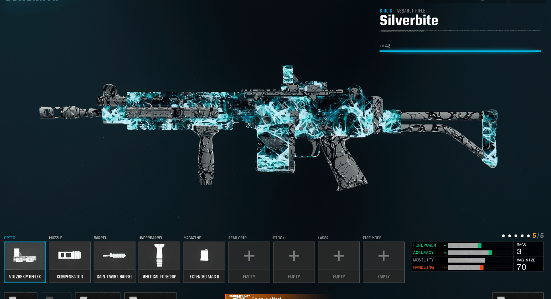 TTV Half a Gram Call of Duty: Warzone Krig C Build