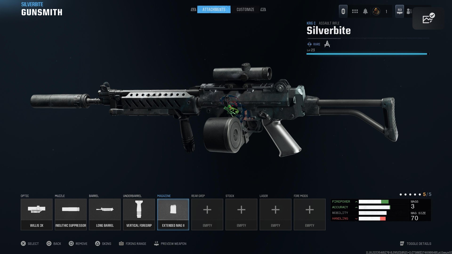 triple og Call of Duty: Warzone Krig C Build