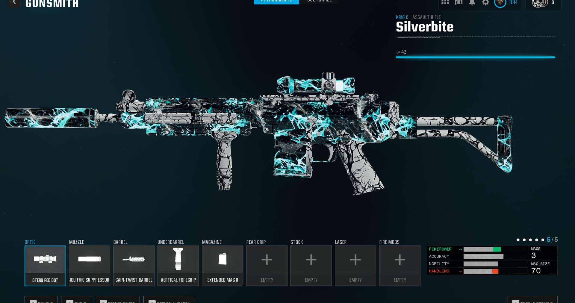 TTV Half a Gram Call of Duty: Warzone Krig C Build