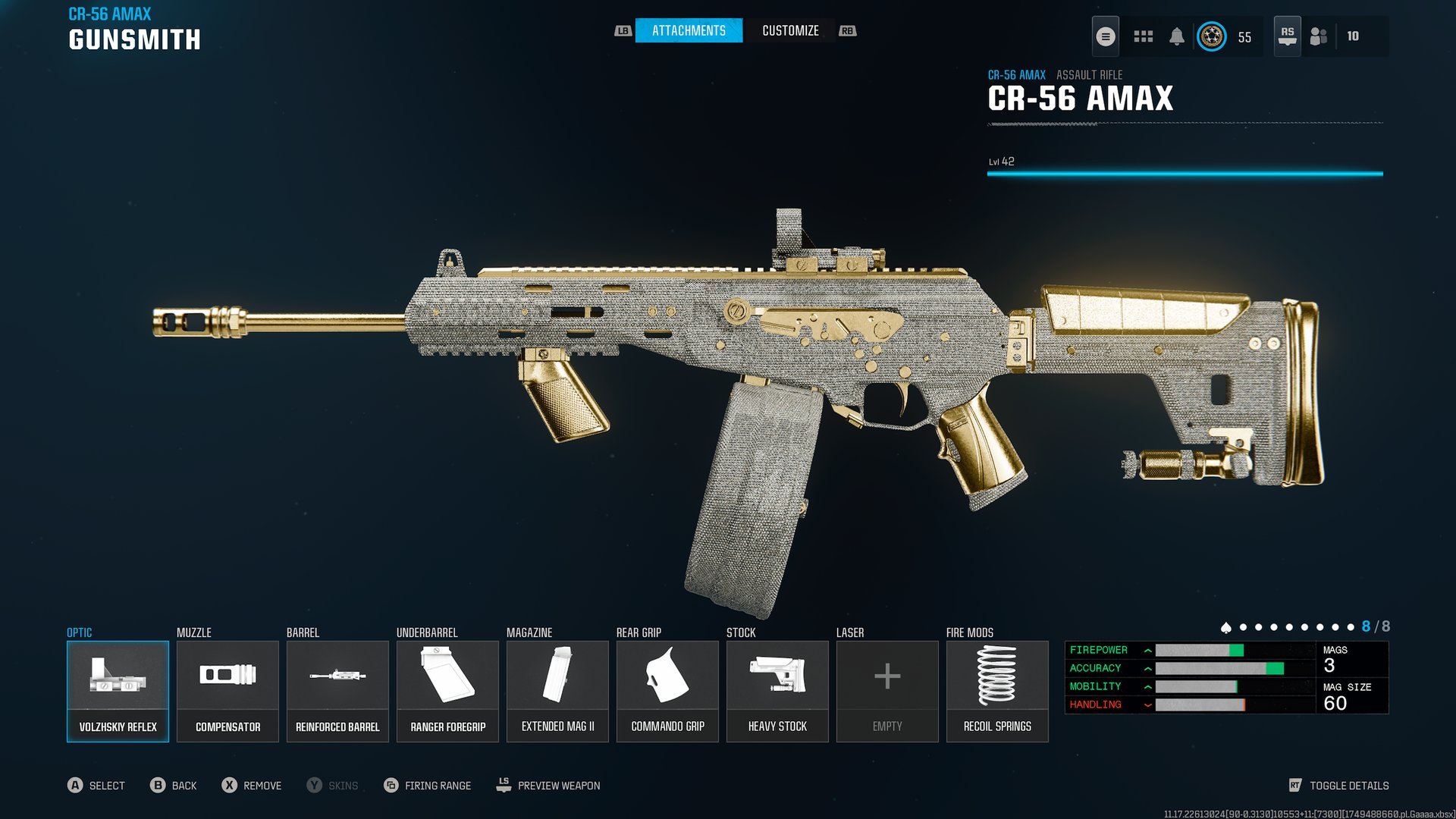 hirschlord Call of Duty: Warzone CR-56 AMAX Build
