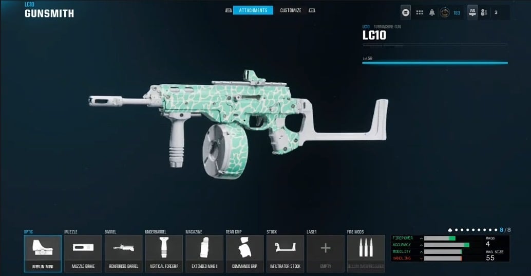 maikegalindo Call of Duty: Warzone LC10 Build
