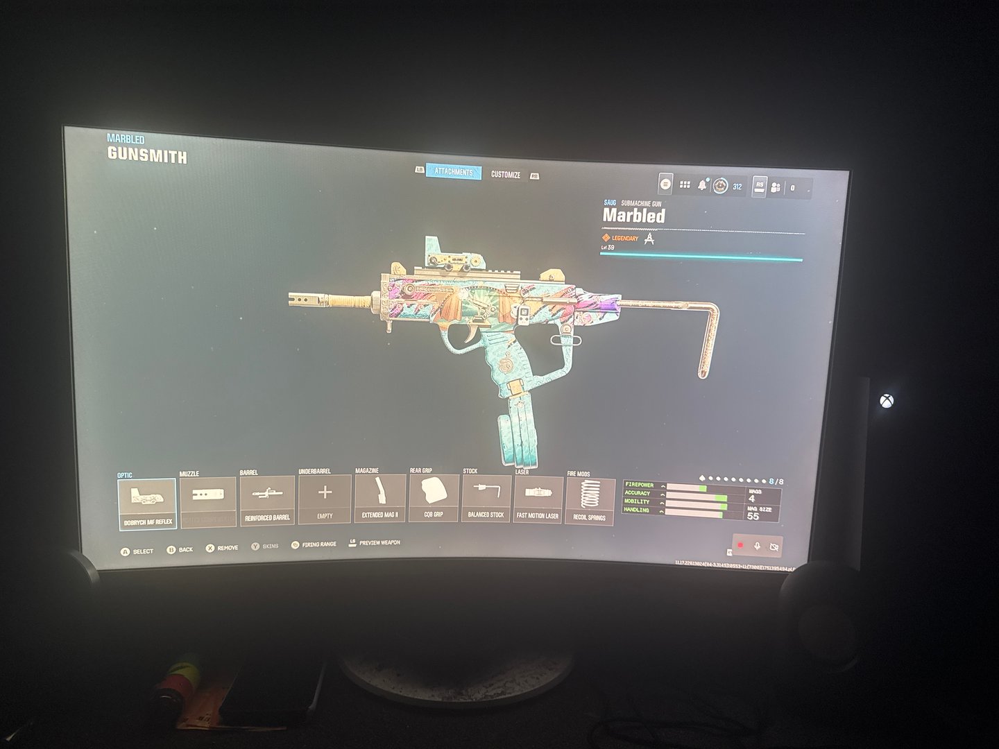 Flashedcoast124 Call of Duty: Warzone Saug Build