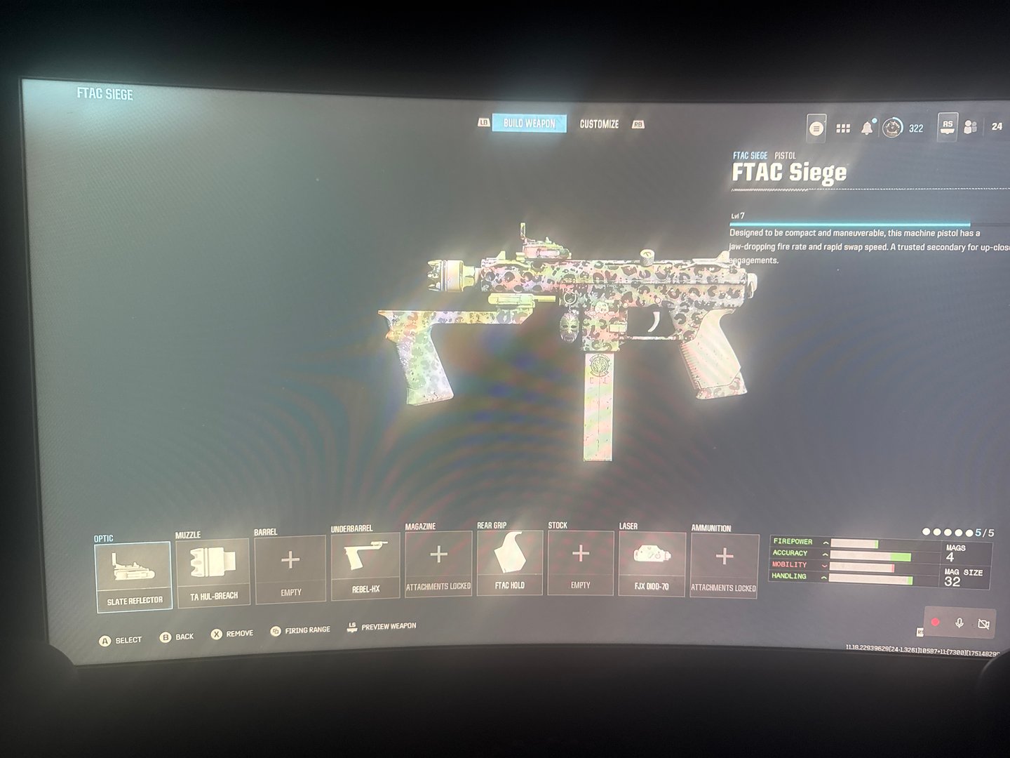 Flashedcoast124 Call of Duty: Warzone FTAC Siege Build