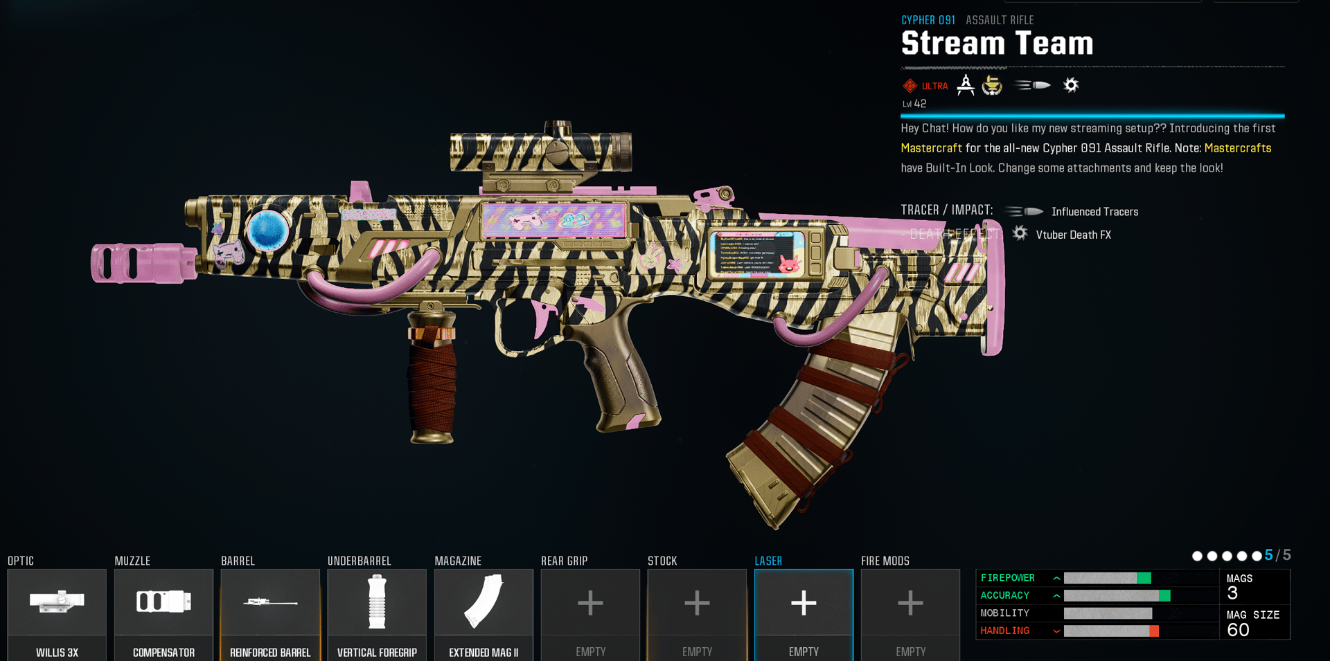 Bobbybombslive Call of Duty: Warzone Cypher 091 Build