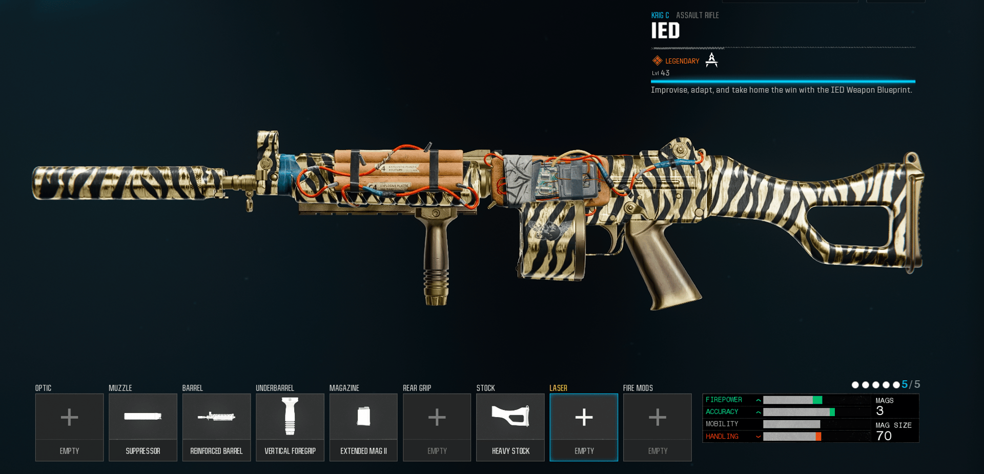 Bobbybombslive Call of Duty: Warzone Krig C Build