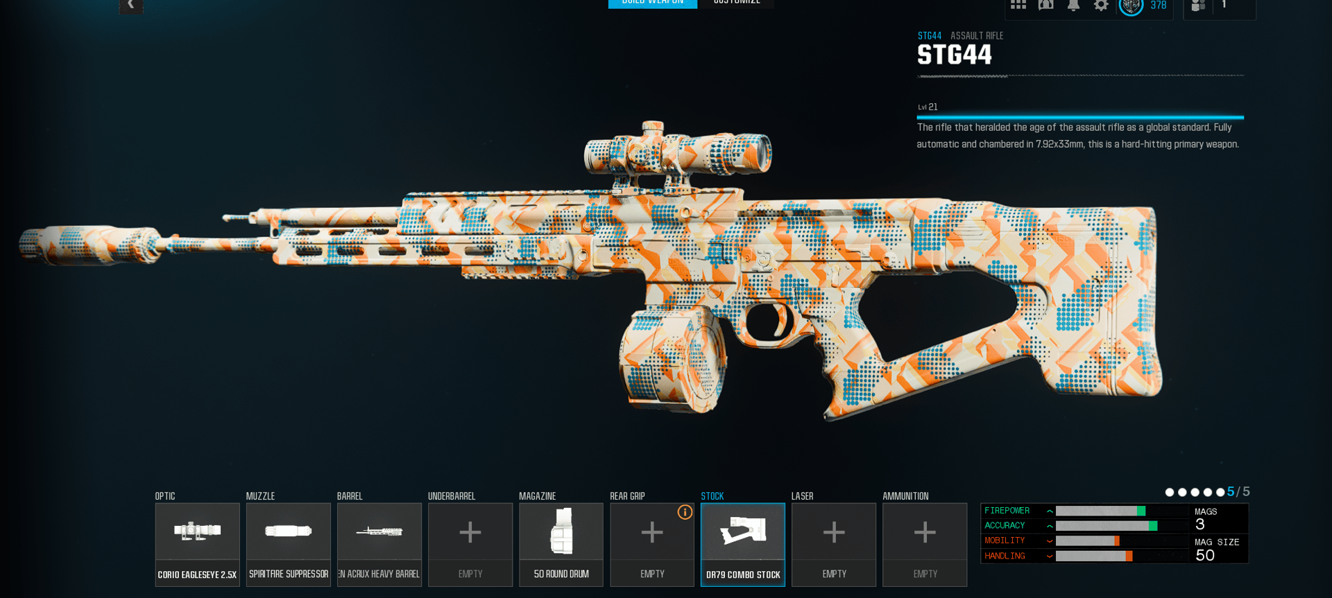 Bobbybombslive Call of Duty: Warzone STG44 Build