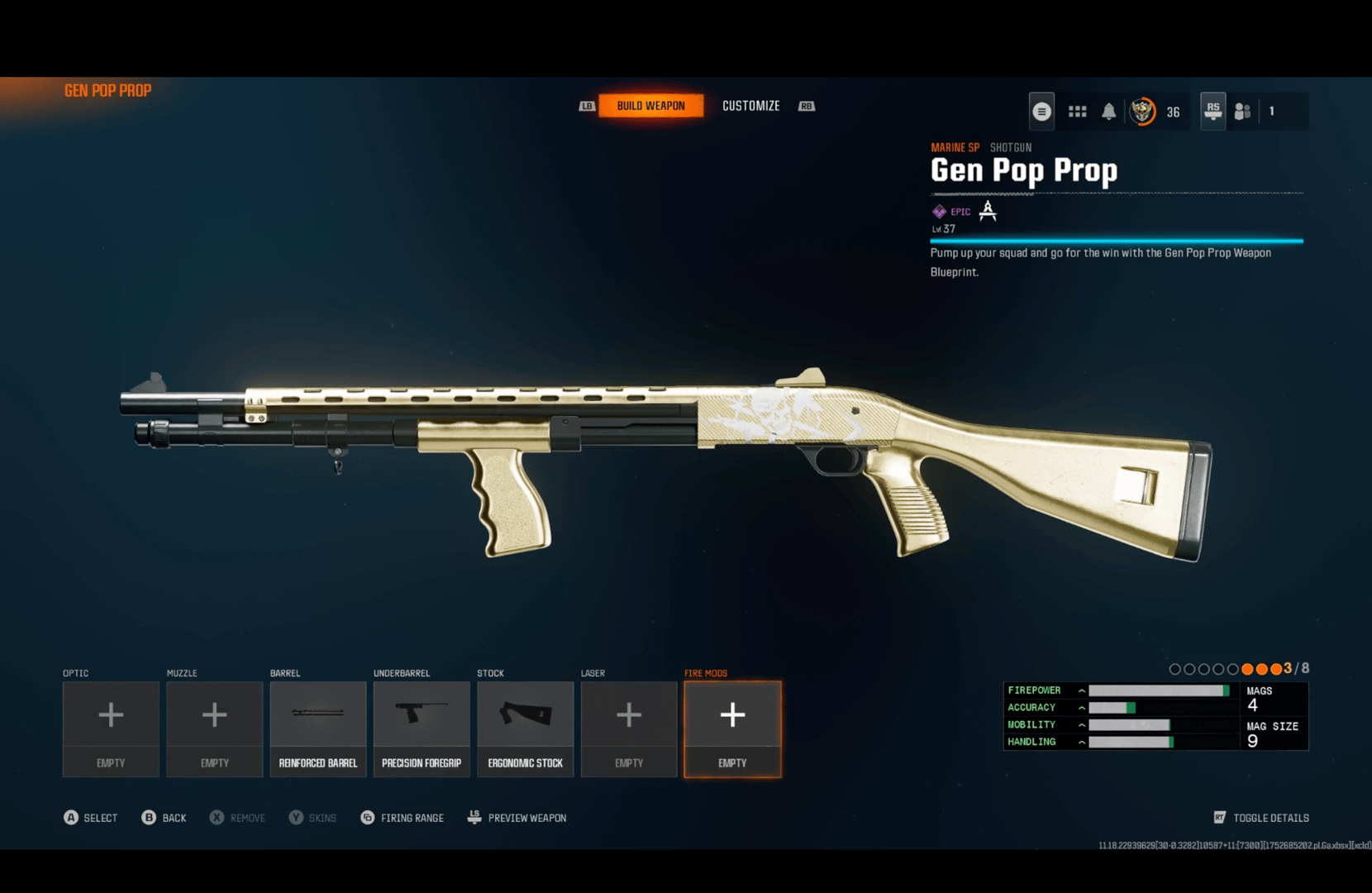 Isabella6713 Call of Duty: Black Ops 6 Marine SP Build