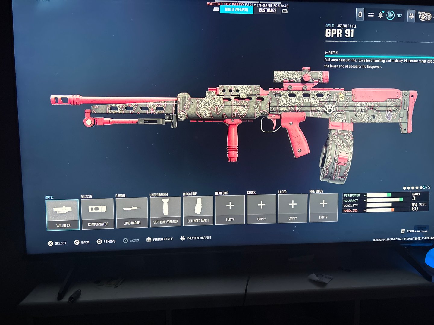 Call of Duty: Warzone GPR 91