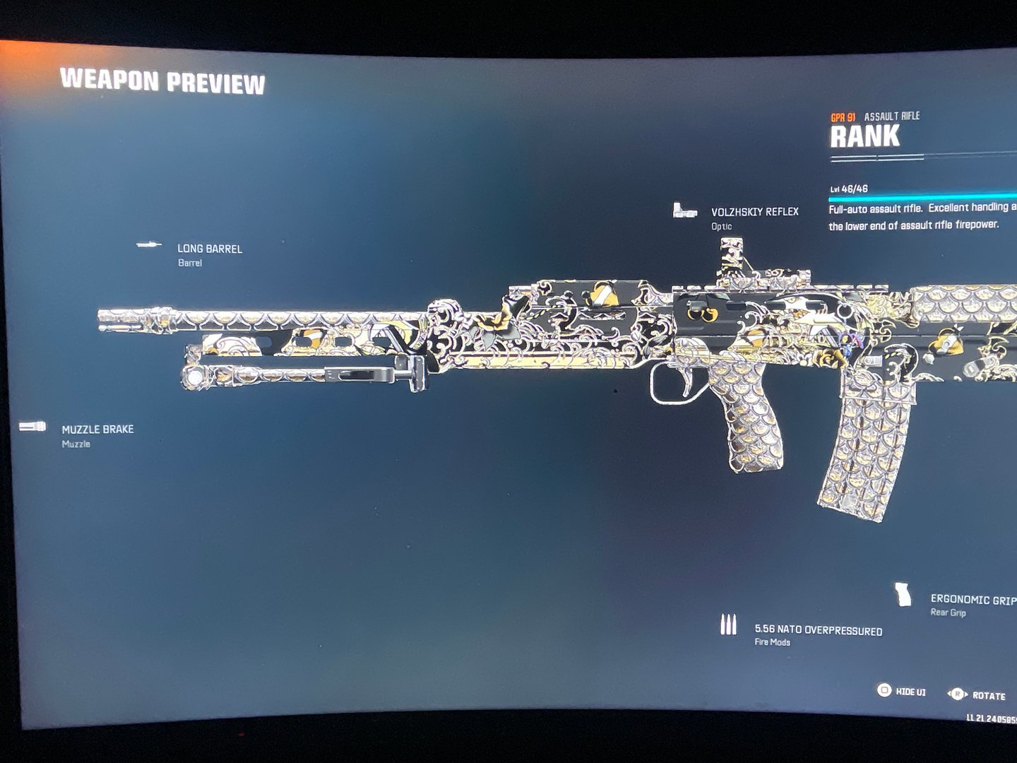 Call of Duty: Black Ops 6 GPR 91