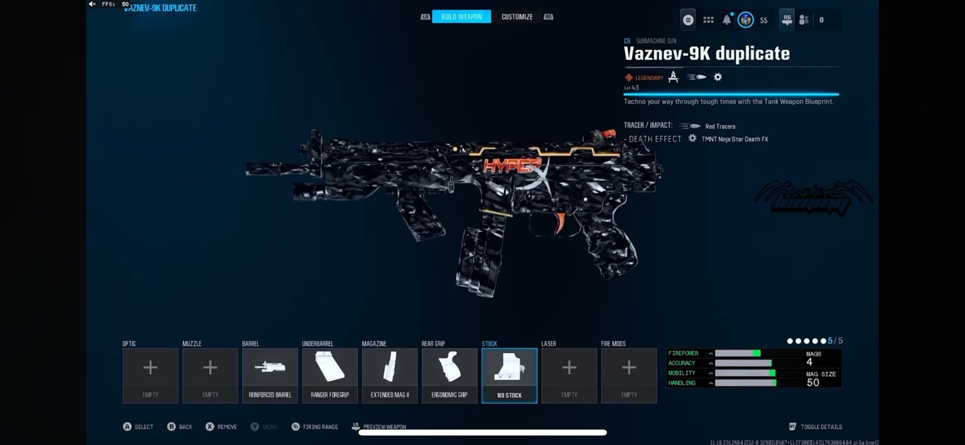 2amVultures Call of Duty: Warzone Vaznev-9K Build